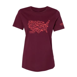 St. Croix Rods Ladies USA Tee
