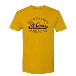 St. Croix Rods Men's Script Tee