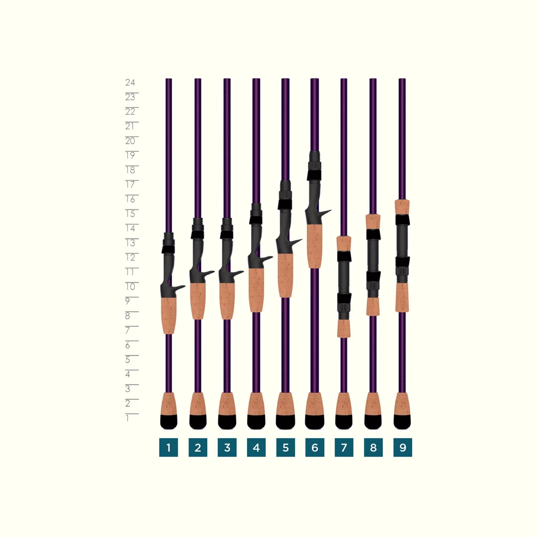St. Croix ST. CROIX RODS MOJO BASS CASTING RODS 5 St. Croix ST. CROIX RODS MOJO BASS CASTING RODS